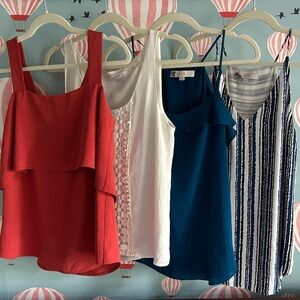 Bundle of Ann Taylor Loft blouses in Size S/M!